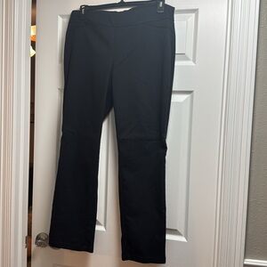 Croft & Barrow Black Straight Leg Pants